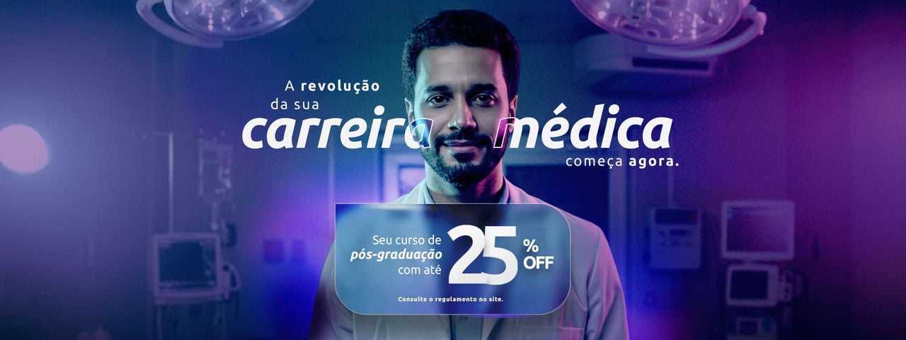 carreiraq mérdica até 25% off